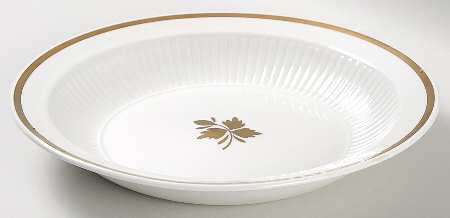 Tea Leaf Copper Coupe Soup Bowl