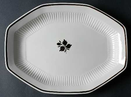 Tea Leaf Copper 13" Oval Serving Platter
