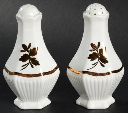 Tea Leaf Copper Salt & Pepper Set