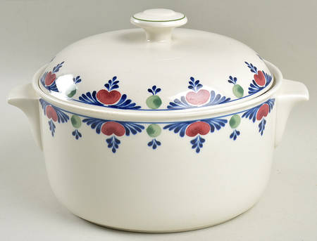 Veruschka 1.5 Qt Round Covered Casserole