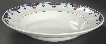 Veruschka Large Rim Soup Bowl