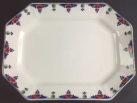 Veruschka 13" Oval Serving Platter
