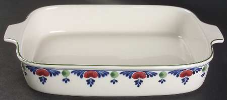 Veruschka 12" Rectangular Baker by Adams China