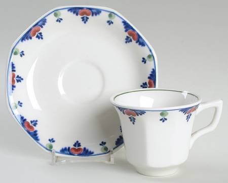 Veruschka Flat Demitasse Cup & Saucer Set
