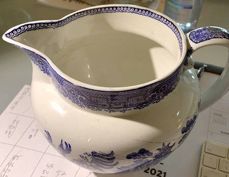 Willow Blue (Smooth, No Trim) 72 Oz Pitcher