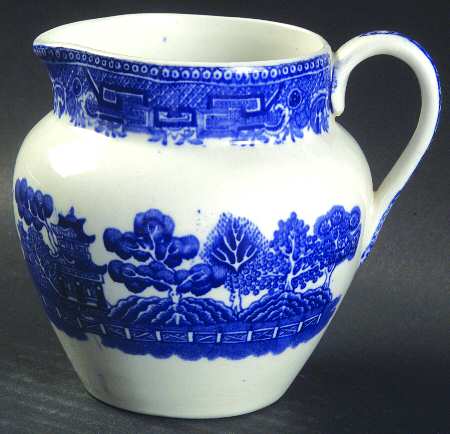 Willow Blue (Smooth, No Trim) Creamer
