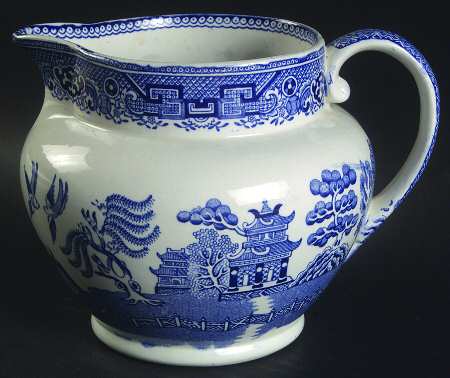 Willow Blue (Smooth, No Trim) 40 Oz Pitcher
