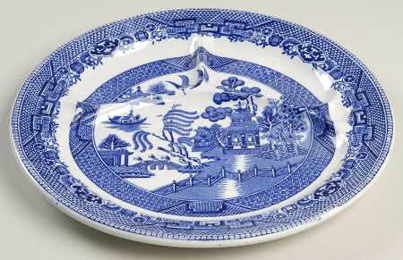 Willow Blue (Smooth, No Trim) Grill Plate
