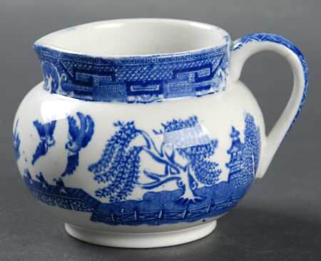 Willow Blue (Smooth, No Trim) Mini Creamer
