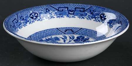 Willow Blue (Smooth, No Trim) Coupe Cereal Bowl