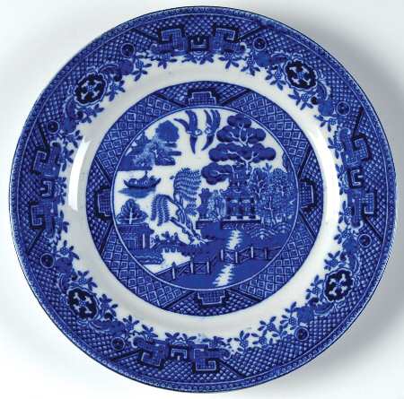Willow Blue (Smooth, No Trim) Bread & Butter Plate