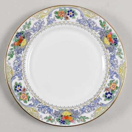 Almora (White Background) Dessert/Pie Plate
