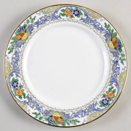 Almora (White Background) Salad Plate