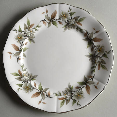 Arcadia (Platinum Trim) Salad Plate