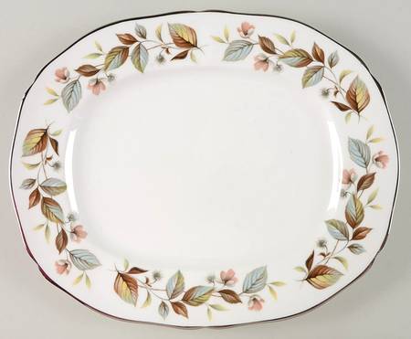 Beechwood 11" Oval Serving Platter