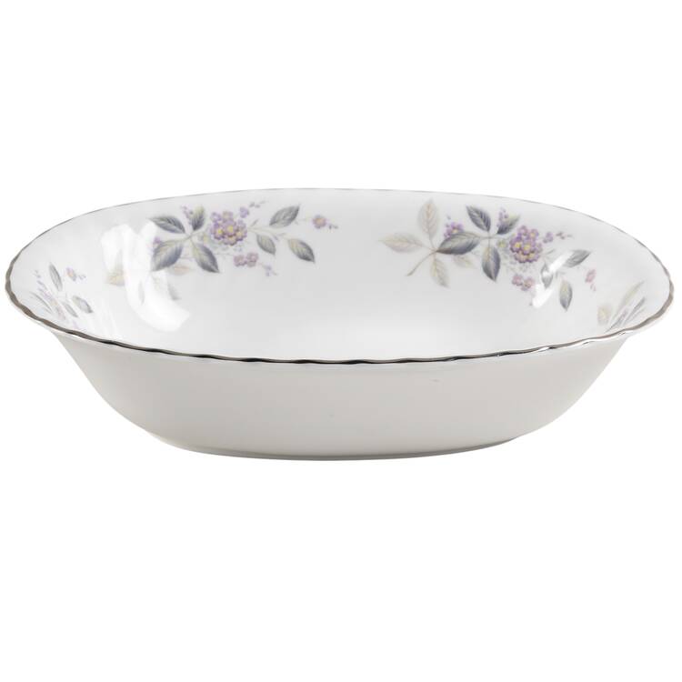 Breath of Spring 9" Oval Vegetable Bowl