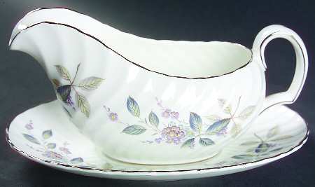 Breath of Spring Gravy Boat & Underplate