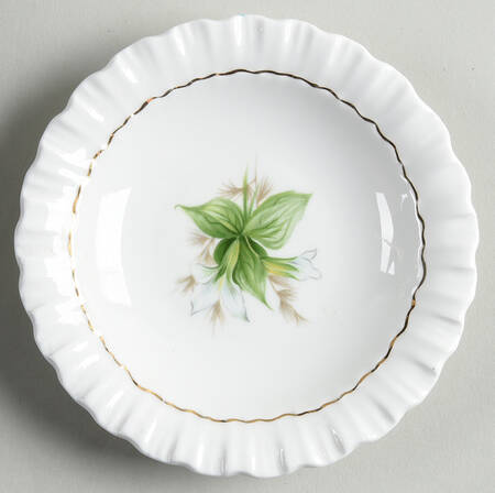 Canadian Provincial Flowers 4" Ashtray