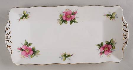 Canadian Provincial Flowers Large Sandwich Tray