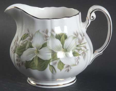 Canadian Provincial Flowers Creamer