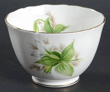 Canadian Provincial Flowers Mini Open Sugar Bowl