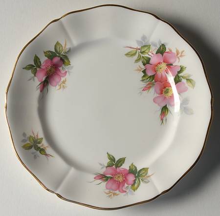 Canadian Provincial Flowers Salad Plate