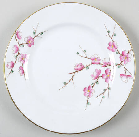 Chinese Blossom (Pink Blossoms) Dessert/Pie Plate