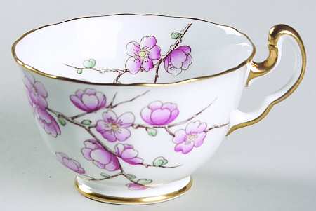 Chinese Blossom (Pink Blossoms) Footed Cup