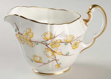 Chinese Blossom (Yellow Flowers) Creamer