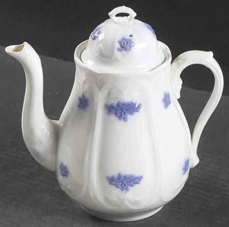 Chelsea (Smooth, Embossed) Mini Coffee Pot & Lid