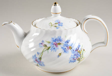 Cornflower Teapot & Lid