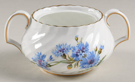 Cornflower Sugar Bowl No Lid
