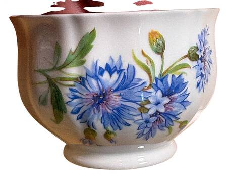 Cornflower Mini Open Sugar Bowl