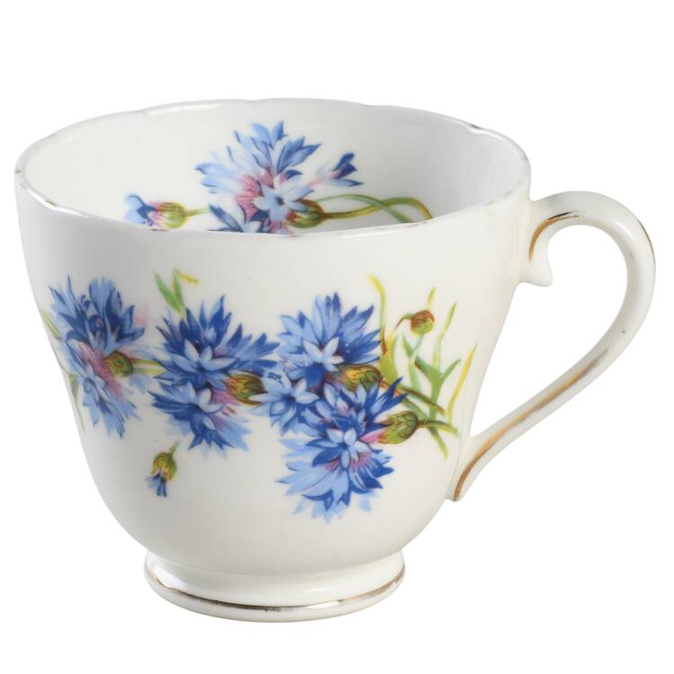Cornflower Footed Cup