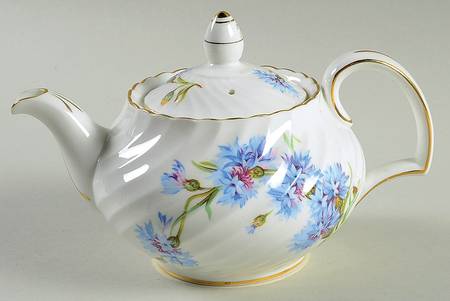 Cornflower Mini Teapot & Lid
