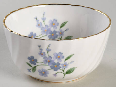 Forget Me Not-Sweet Forget Me Not Mini Open Sugar Bowl