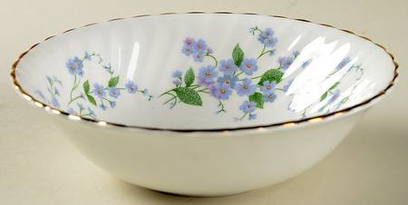Forget Me Not-Sweet Forget Me Not Coupe Cereal Bowl