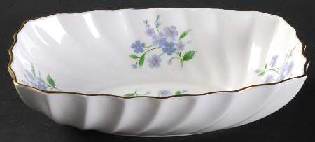Forget Me Not-Sweet Forget Me Not Nut Dish