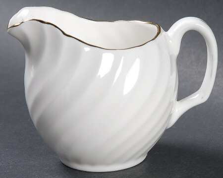 Golden Elegance Mini Creamer