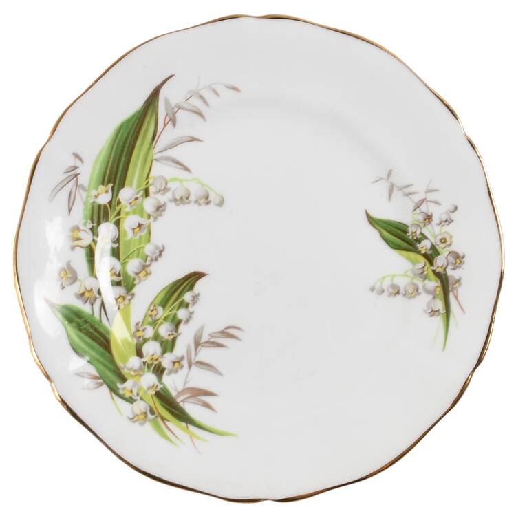 Lily of The Valley Bread & Butter Plate