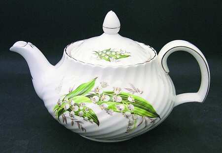 Lily of The Valley Teapot & Lid