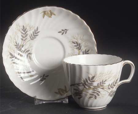 Lyncroft Flat Cup & Saucer Set