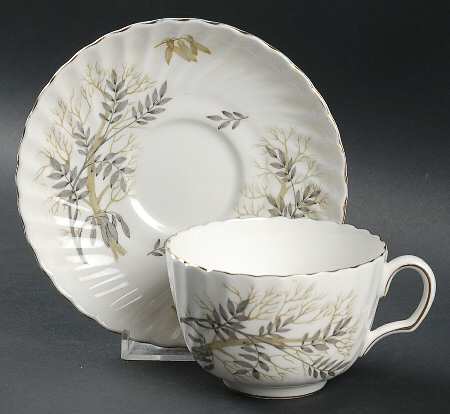 Lyncroft Flat Cup & Saucer Set