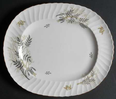 Lyncroft 11" Oval Serving Platter