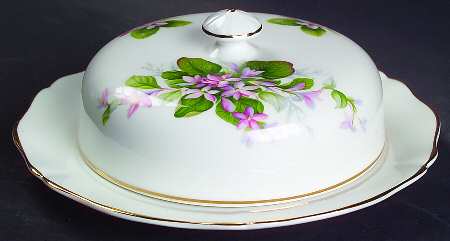 Mayflower Round Covered Butter