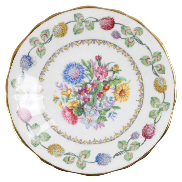 Meadowsweet Saucer for Demitasse Cup