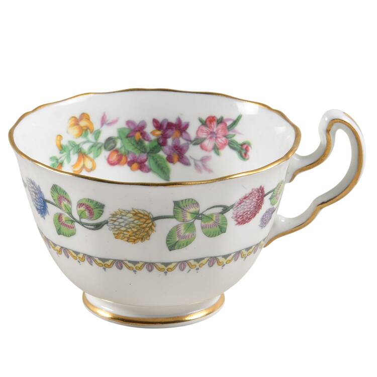 Meadowsweet Footed Demitasse Cup
