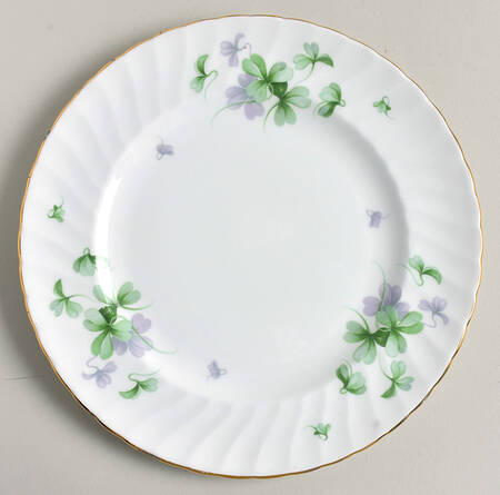 Shamrock Salad Plate