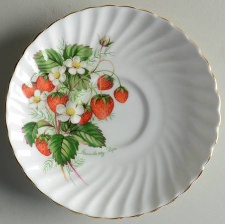 Strawberry Ripe Saucer