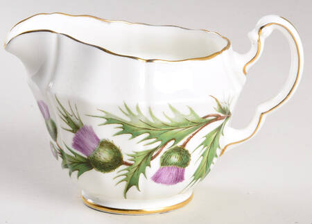 Thistle (Scalloped) Creamer